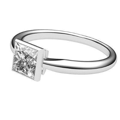 Simple Flat Princess Solitaire Classic band