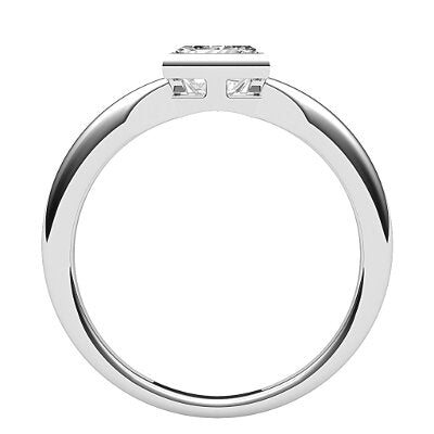 Simple Flat Princess Solitaire Classic band