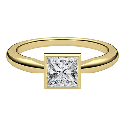 Simple Flat Princess Solitaire Classic band