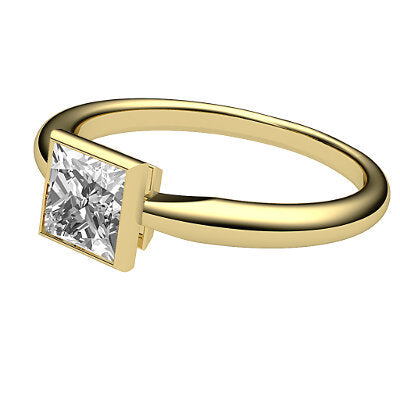 Simple Flat Princess Solitaire Classic band