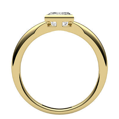 Simple Flat Princess Solitaire Classic band