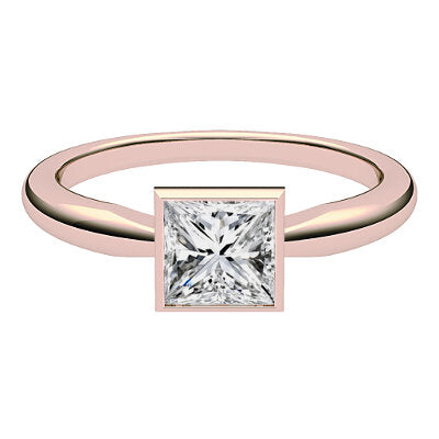 Simple Flat Princess Solitaire Classic band