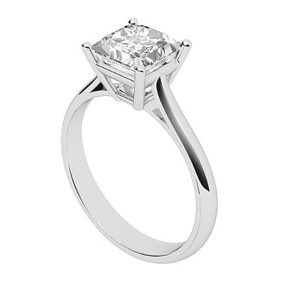 Vittoria Princess Solitaire Classic band 4 Prongs
