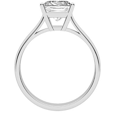 Vittoria Princess Solitaire Classic band 4 Prongs