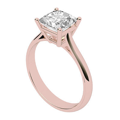 Vittoria Princess Solitaire Classic band 4 Prongs