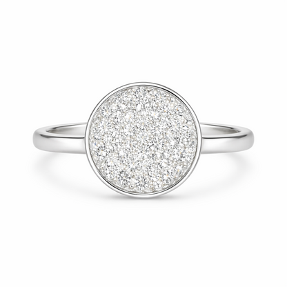 round pave classic ring 