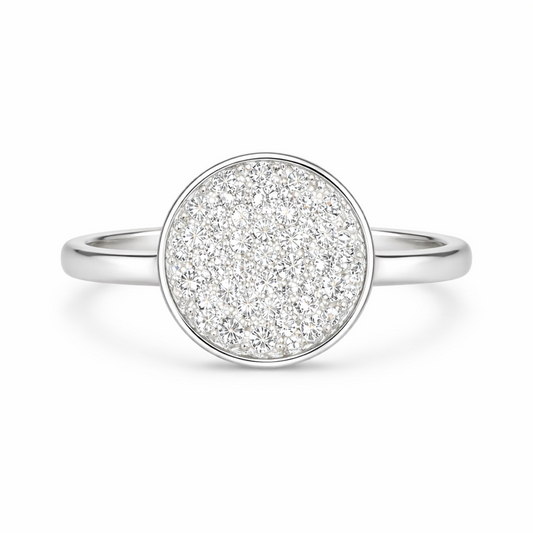round pave classic ring 