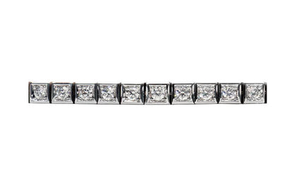 Princess Illusion Tennis Bracelet