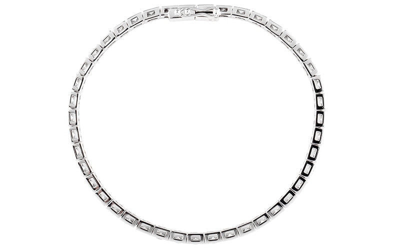 Princess Illusion Tennis Bracelet