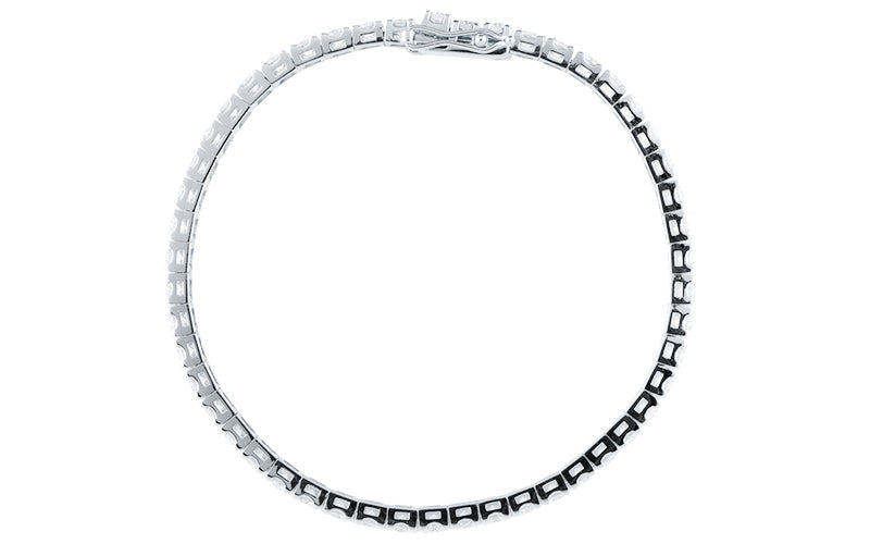 Modern Tennis Bracelet