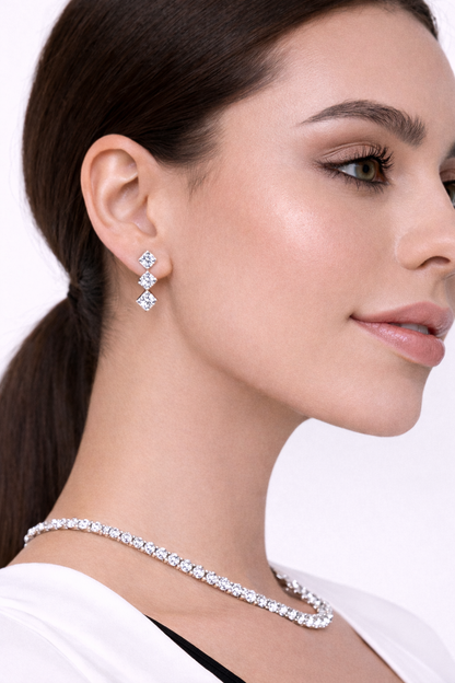 Trilogy Earrings